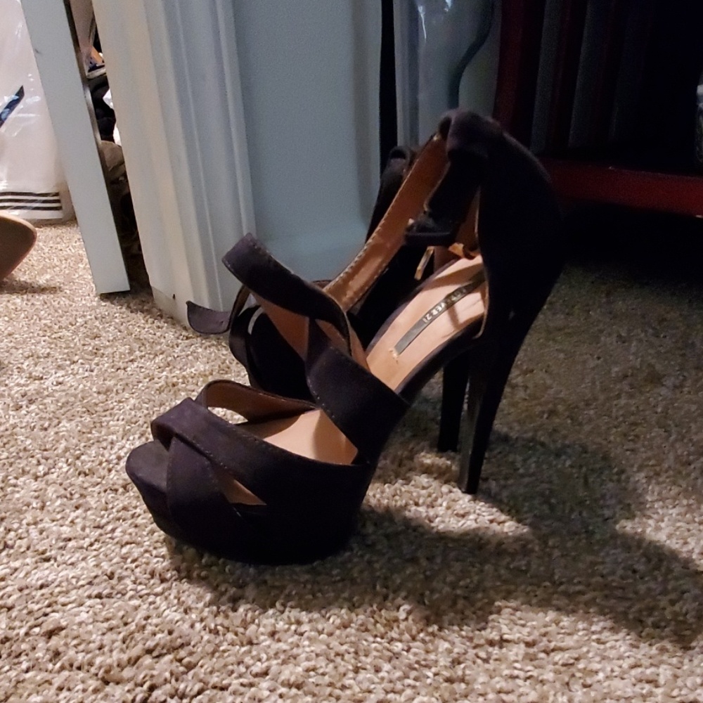 Black heels